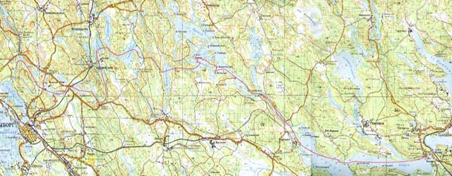 карта похода 2002 года.