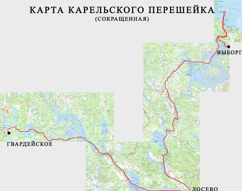 карта похода 2004 года.